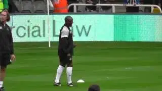 Ruel Fox St James Park 2013 Newcastle V AC Milan Harper Testimonial
