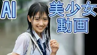 【生成AI動画】びしょびしょ美少女 part2【AIgirls】【AI美少女】【AIvideo】