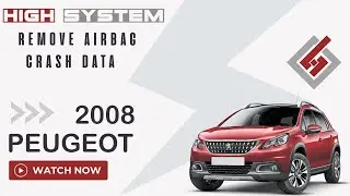 Remove Crash Data Peugeot 2008