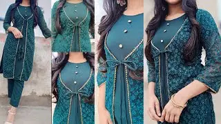 Shrug \ jacket kurti || cutting and stitching || tutorial ] #khushikesang