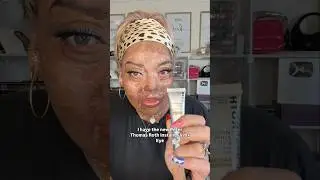 Do you see the difference? It only took three minutes!✨ #undereyecream ​⁠#firmingcream @PTRskin