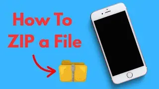 Как создать ZIP-файл на iPhone (iOS 26)