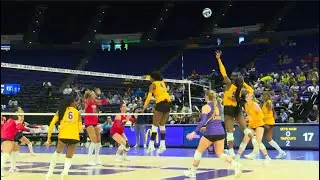 Копнуть немного глубже: волейбольная команда LSU выиграла матч из 5 сетов у команды Ole Miss