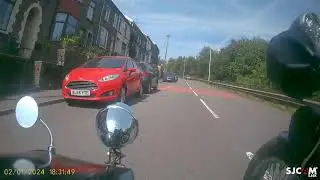 Yamaha virago 535 with watsonion sidecar ride uo through Rhondda valley