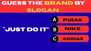 Guess the Brand by Slogan Quiz 🔥 | Can You Score 20/20?