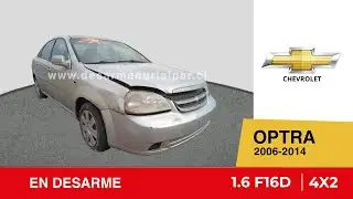 Repuestos CHEVROLET OPTRA 2006-2014 En Desarme
