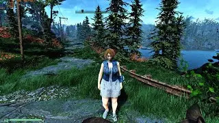 Fallout 4 Remake Ray Tracing VERY HARDCORE FULL MOD Part 11 Magnificent landscape