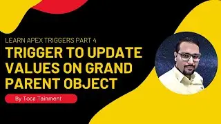Learn Apex Triggers Part 4 | Trigger To Update Values on Grand Parent Object | After Trigger|