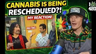 Cannabis Is Being Rescheduled?! 😳 High Times Interview w/ RAW Founder Josh | My Reaction
