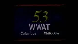 WWAT, Now WWHO (Independent, Now The CW) Station ID 1991