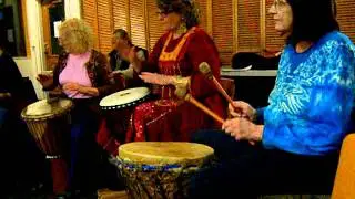 Hoodsport, Wa. community drum circle