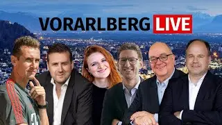 Vorarlberg LIVE mit Pit Gottschalk, Isabell Natter, Winfried Ender und Johannes Pircher-Sanou