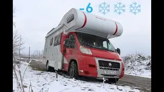 Семейный кемпинг на караване