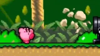 Kirby and the bullet bill (Kirby animation)