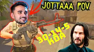 jottAAA CS2 POV - MIRAGE | 30-14-5 KDA | FACEIT 4300 ELO