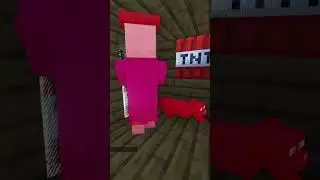 Witch Hut vs. TNT in Minecraft #minecraft #tnt
