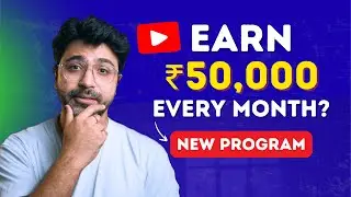 Youtube ₹50,000 Bonus Program For Small YouTube Channels