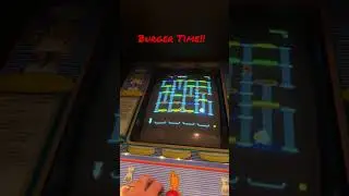 Old School Burger Time Arcade Game!!