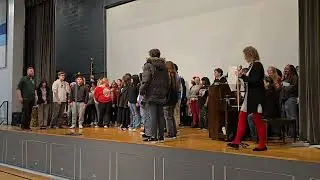Pattonville High Choir at the St. Ann Community Center