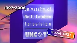 University of North Carolina Television (1997-2006) logo remake