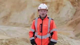 Alexis, pilote d'installations de traitement de granulats