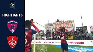 CLERMONT FOOT 63 - STADE BRESTOIS 29 (1 - 1) - Highlights - (CF63 - SB29) / 2021-2022