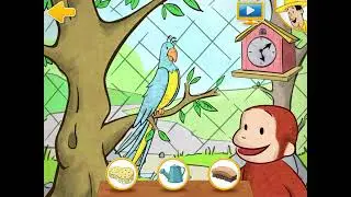 Curious George at the zoo app sunny safari