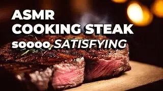 ASMR COOKING STEAK NO TALKING #ASMR #asmrnotalking #satisfying