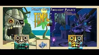 Temple Run 2 Pirate Cove vs Twilight Palace Gameplay