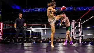 Vincent Mosca vs Greyson Secedes - Texas Muay Thai Championships 1