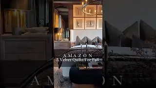 Amazon 3 Velvet Quilts For Fall