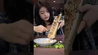 stir-fryed bamboo WORMS. #wormszone #worms #cooking
