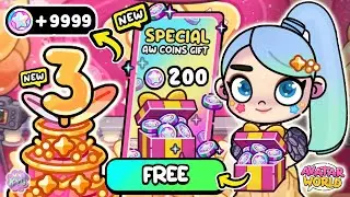 🥳 GET YOUR NEW FREE 3RD ANNIVERSARY COINS 🎁🎉 (+free AW COINS) | AVATAR WORLD PAZU 🌎