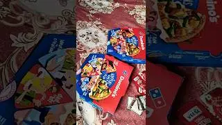 Domino's Pizza Non Veg Loaded & Paneer, Onion & Capsicum with Desi Makhani Sauce Pizza 🍕🍕