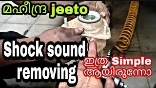 #mahindra#jeeto Shock sound/shock absorber opening and Fitment