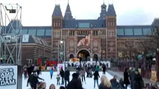 Amsterdam on ice..
