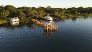 Drone sobrevoa Entardecer no Portal dos Dourados (Paulicéia-SP)