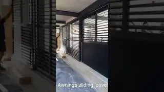 Adjustable  Sliding Louvers