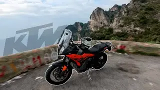 KTM 790 ADVENTURE 2025 - Test Ride in COSTIERA AMALFITANA!