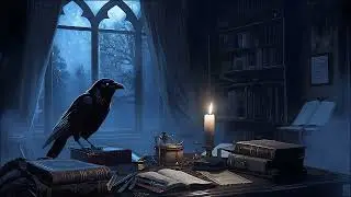❤️The Raven🌹Edgar Allan Poe | Musical Poem #ClassicPoetry #poetry #poetrylovers