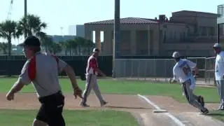 2010 USSSA Conference - Pokraka hits a bases clearing triple