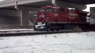 Canadian Pacific Railway,$ 1 $,Jan. 24 2011,Stoney Trail Overpass,Keith,Calgary