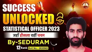 Statistical Officer 2023 Success | Statistical Officer Interview Session By Seduram