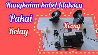 Snail Horn Wiring Circuit Using Relay