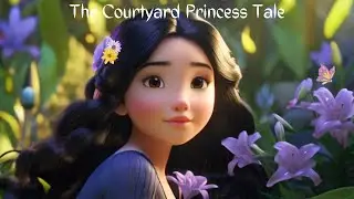 The Courtyard Princess Tale | animation | sleep story | cartoon |@KIDIZ29