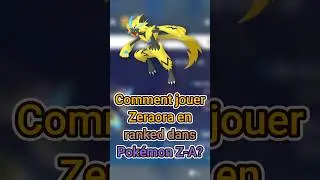 How to play Zeraora in Pok&eacute;mon Legends Z-A? #pokemonlegendsza #zeraora #ranked