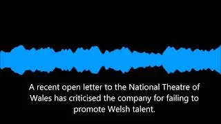 Welsh theatre: Exit stage right?