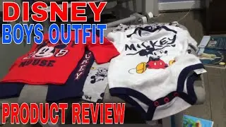 ✅  Disney Mickey Mouse Boys Outfit Review 🔴