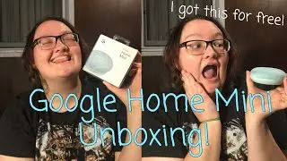 Unboxing My FREE Google Home Mini From Spotify!