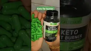 Weight loose capsules keto fat burner #unboxing #weightloss